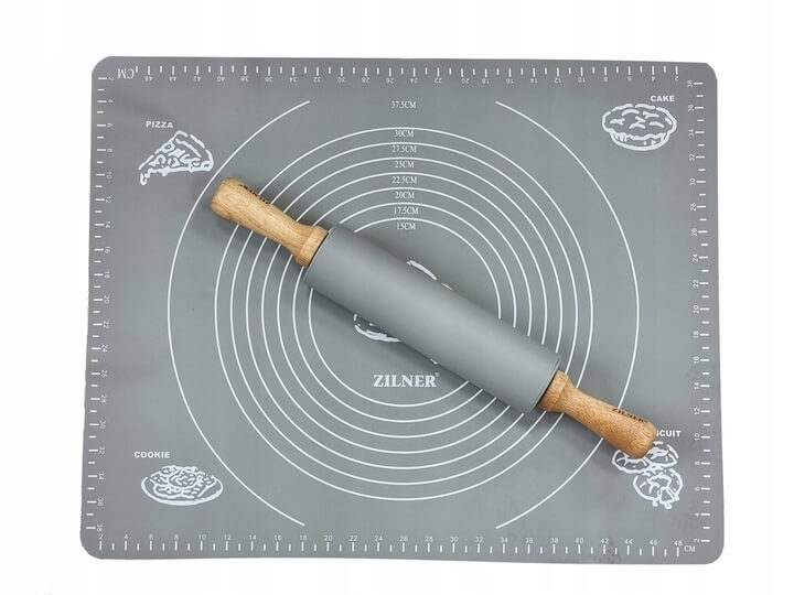 zestaw wałek silikonowy + mata silikonowa zl 2136 zestaw wałek silikonowy + mata silikonowa zl 2136